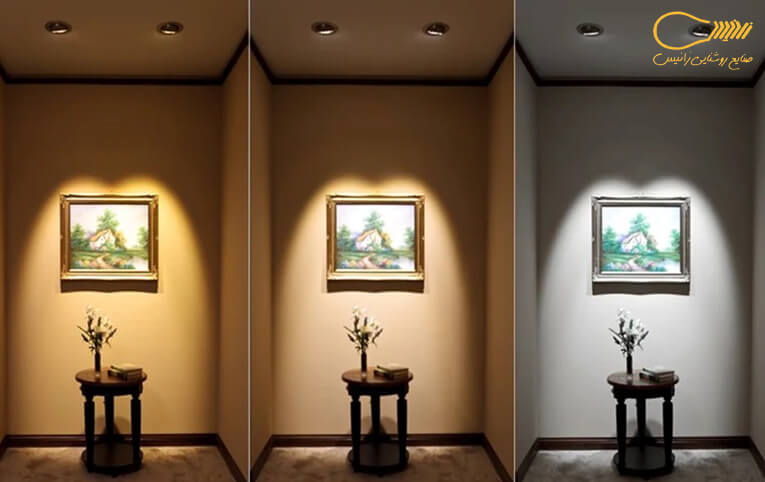 دمای رنگ نور