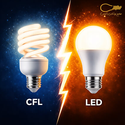 فرق لامپ کم مصرف با ال ای دی